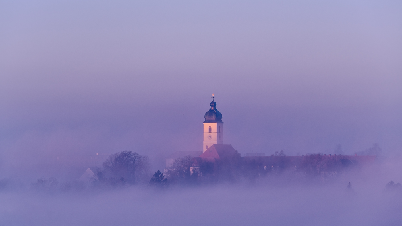 Храм В Тумане Фото Картинки Красивые