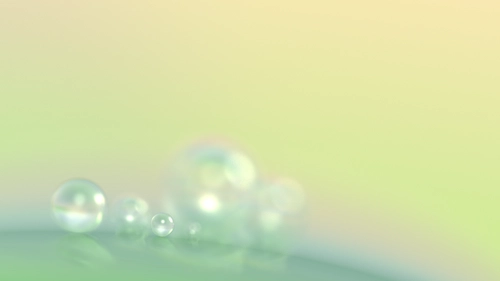 пузырьки, зеленые, белые, фон, арт