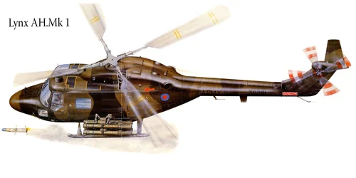 AH.Mk 1, вертолёт, лопасти, полёт, коричневые