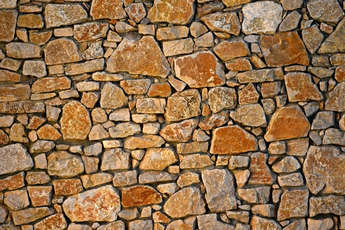 каменная стена, стена, камень, каменные, кладка, коричневые, бежевые