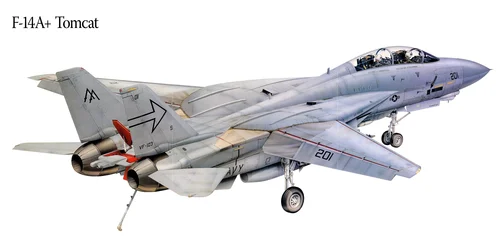 F_14А, самолёт, пилот, шасси, серые