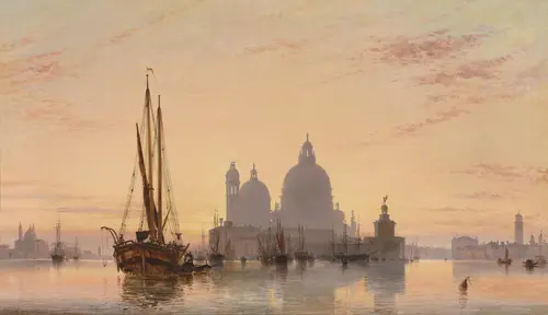 Эдвард Уильям Кук, Венеция, картина, рисунок, репродукция